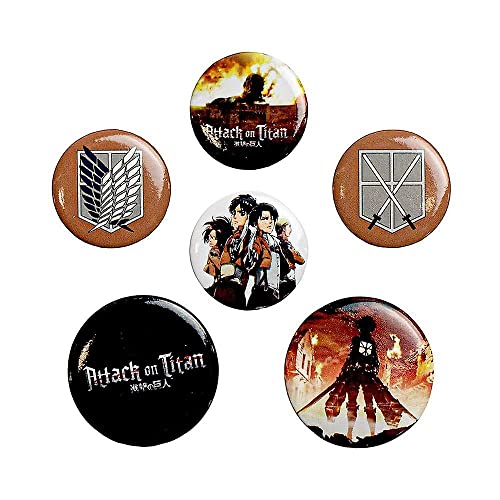 GB eye LTD, Attack On Titan, Personajes, Pack de Chapas