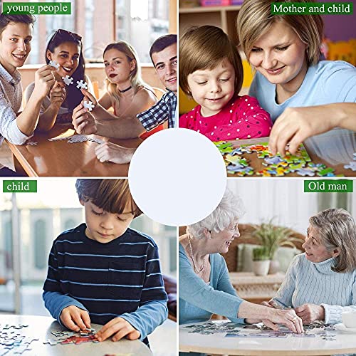 GBPR 4000 Piezas Puzzle Agua y Fuego Juego de Rompecabezas Circular Desafío Intelectual Juegos Niños Adultos Juguete De Regalo Ideal La Mejor Decoración para El Hogar De Bricolaje