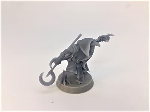 Genérico Hombre Cuervo Kenku- Hero Creations - RPG - Mazmorras y dragones - DND - Pathfinder - Diorama - Figura en miniatura (gris/no pintada)