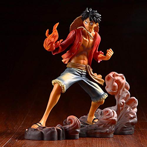 Ghzste Juego de 3 figuras de una pieza, figura luffy de una pieza, figuras de anime, figuras de Ace, decoración de accesorios, juego de figuras de anime, figura de dibujos animados, modelo