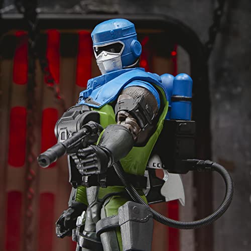 G.I. Joe Classified Series, Figura de Mad Marauders Gabriel Barbecue Kelly 58 Coleccionable, con Embalaje Especial, Multicolor (Hasbro F4030)