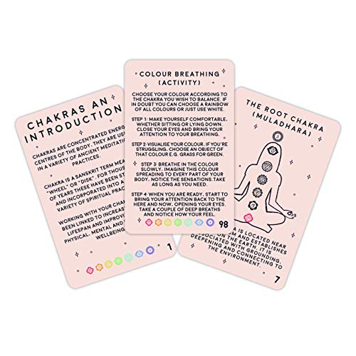 Gift Republic GR490094 100 tarjetas de chakras