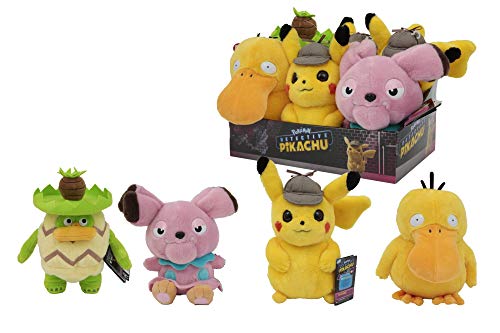 Giochi Preziosi Pokemon - Detective Pikachu Peluche 20 Cm con Suoni (Assortimento)