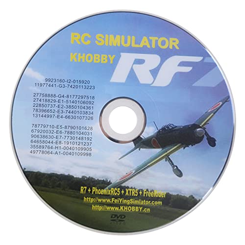 Gissroys Simulador 22 en 1 actualizado 22 en 1 RC USB simulador de vuelo soporte para G7 Phoenix 5.0 Aerofly para VRC FPV Racing USB simulador de vuelo