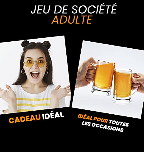 Glop Game - Jeux de Société Adulte - Jeu Alcool - Jeux à Boire - Jeu Adulte - Cadeau