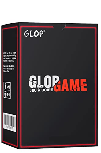 Glop Game - Jeux de Société Adulte - Jeu Alcool - Jeux à Boire - Jeu Adulte - Cadeau