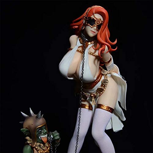 GoDNECE - Figura de manga, 1/6 anime, figura de PVC, diseño de anime, Girl, con figura de manga (2,5 cm, Goblin Slayer y figura de Goblin Model