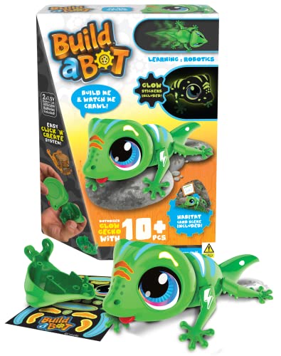 Goliath Games- Construye un BOT Mini Gecko Glow (12L) (Vivid Toy Group 928697.008)