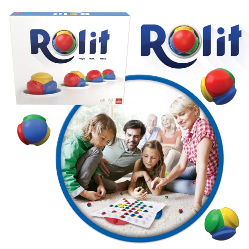 Goliath - Rolit - Juego Familiar - a Partir de 7 años- Juego de Mesa - Juego de Estrategia