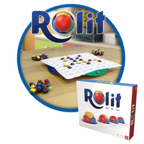 Goliath - Rolit - Juego Familiar - a Partir de 7 años- Juego de Mesa - Juego de Estrategia