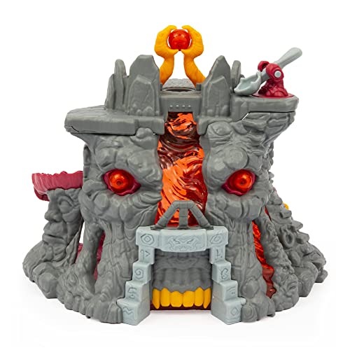 Gormiti - Legends Volcano Playset, para Jugar con Las Figuras de acción de la Serie Infantil, con Juguetes y Accesorios Divertidos, Desde 4 años, Famosa (GRL01000), Multicolor, Talla única