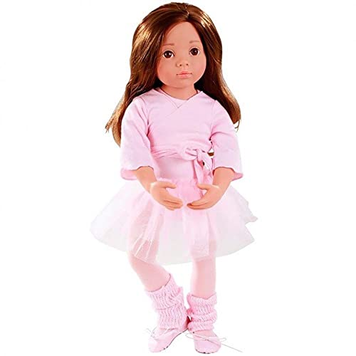 Götz 1366015 Happy Kidz Sophie At The Ballet Doll - 50 cm Multi-Jointed Standing Doll with Brown Hair and Brown Eyes - Suitable Agegroup 3+