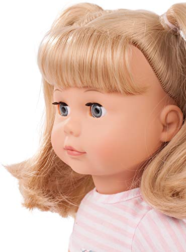 Götz 1690398 Precious Day Girl Jessica Summertime Soft-Body-Doll - 46 cm Standing-Doll with Long Blonde Hair and Blue Sleeping Eyes - Suitable Agegroup 3+