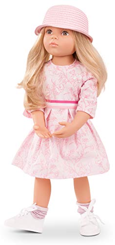 Götz 1766045 Happy Kidz Emma Doll - 50 cm Multi-Jointed Standing-Doll with Blonde Hair and Stone-Grey Eyes - Suitable Agegroup 3+