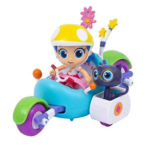 Grandi Giochi El Coche de Carreras de Vera, con dos Mini Personajes Incluidos Vera y Bartleby, TRK01011