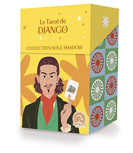 Grimaud Tarot de Django – Colección Soul Shadow 2 Cartomancie – Fabricado en Francia (Bicycle 10033437)