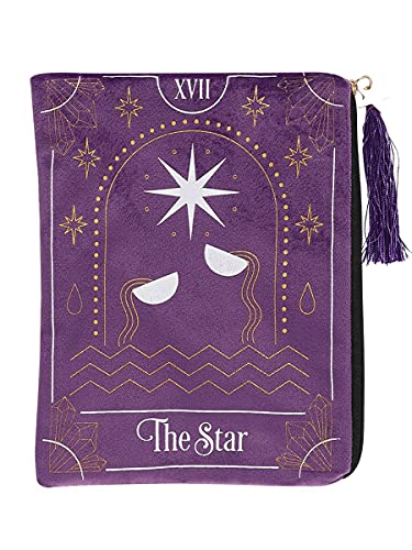 Grindstore FT_54330 Bolsa con Cremallera | La Tarjeta del Tarot Estrella | 1 ud. 26g, Multicolor