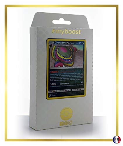 Grotadmorv d'Alola 84/181 Holo Reverse - #myboost X Soleil & Lune 9 Duo de Choc - Coffret de 10 Cartes Pokémon Françaises