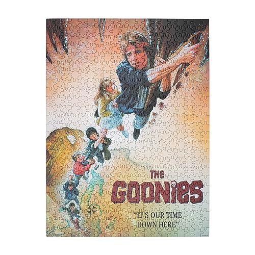 Grupo Erik Puzzle 500 piezas Los Goonies - Puzzle Goonies con caja - Rompecabezas 61x45,7 cm - Goonies regalos, Goonies merchandising oficial