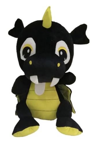 Grupo Moya Figura Peluche Baby Dragón 20cm (Negro)