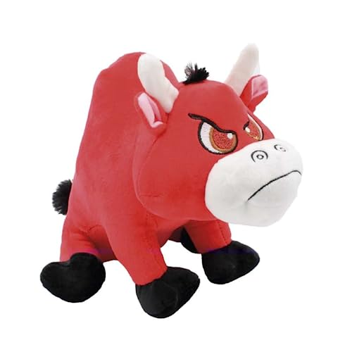 Grupo Moya Figura Peluche Toro Bravo de Lidia España 20cm (Rojo)