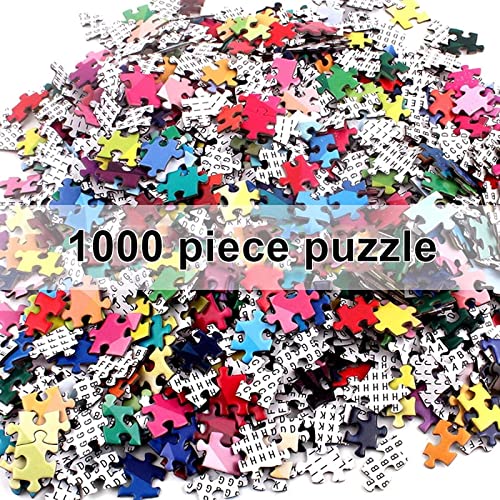 GUANGFAN Puzzle 1000 piezas para adultos |El Señor de los Anillos Póster de película 1066 | Juegos de rompecabezas para niños a partir de 6 años | Juguetes para niñas niños adolescentes | Regalos