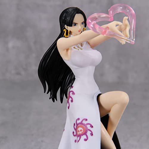 GUNBAK 18 cm Boa Hancock Escala 1/9 - Figura de Hancock Sweet Attack Forms - Figura tallada - Decoración de oficina hecha a mano