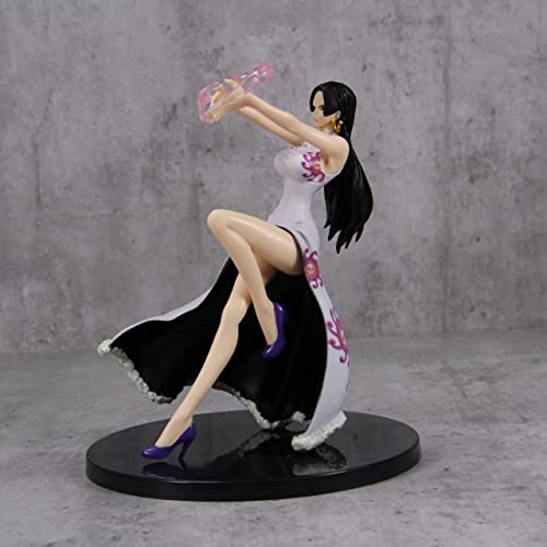 GUNBAK 18 cm Boa Hancock Escala 1/9 - Figura de Hancock Sweet Attack Forms - Figura tallada - Decoración de oficina hecha a mano