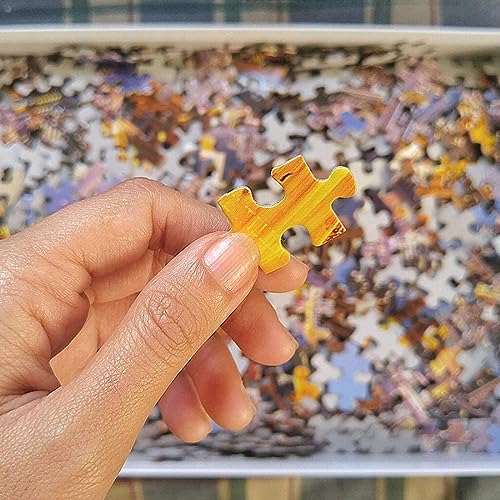 GUOHLOZ Rompecabezas en Miniatura de 1000 Piezas para Adultos Puzzle Brain Ejercicio Desafío Juego de Alta dificultad Regalo para niños, Jerusalén, Israel, el Monte del Templo, 75x50cm