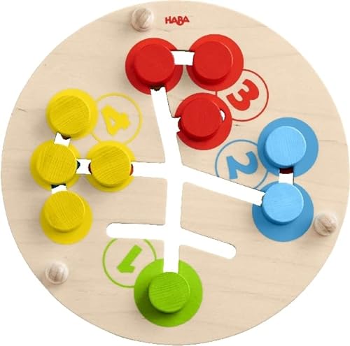 HABA 303852 juego educativo - Juegos educativos (Multicolor, Child, Niño/niña, 1 año(s), Flor, Haya, Madera contrachapada) , color/modelo surtido