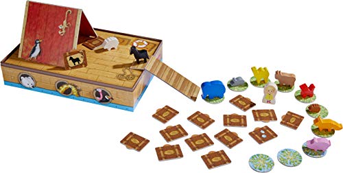 HABA 305838 – Desde el Arca, Juego a Partir de 3 años, Fabricado en Alemania 3D-spielkulisse, Multicolor