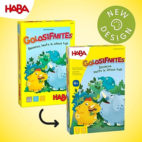 HABA 306262 - Golosifantes, Juego Infantil de Mesa de composición. Más 4 años