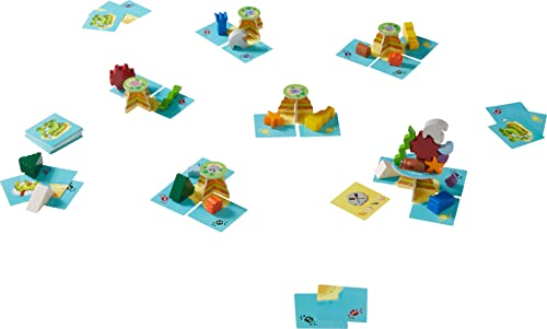 HABA 306702 - A Flote ¡A la balsa, listos, ya!, Juego Infantil de Mesa de Habilidad. Más 6 años