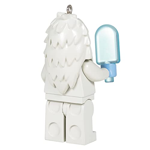 Hallmark Yeti Lego Minifigura de Recuerdo de Navidad