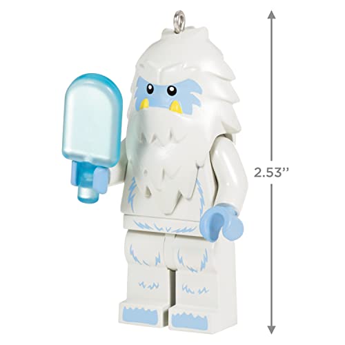 Hallmark Yeti Lego Minifigura de Recuerdo de Navidad