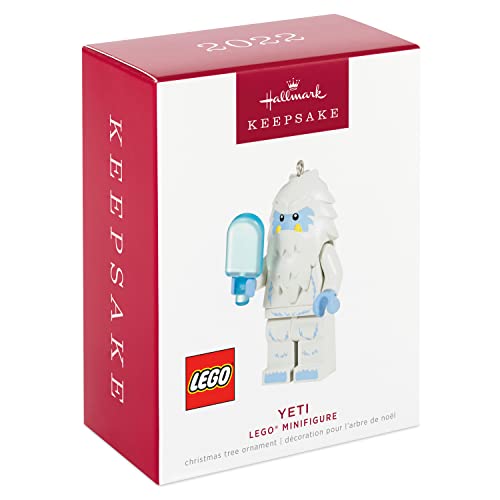 Hallmark Yeti Lego Minifigura de Recuerdo de Navidad