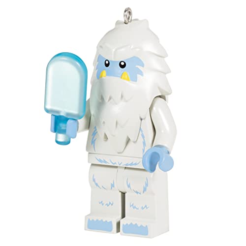 Hallmark Yeti Lego Minifigura de Recuerdo de Navidad