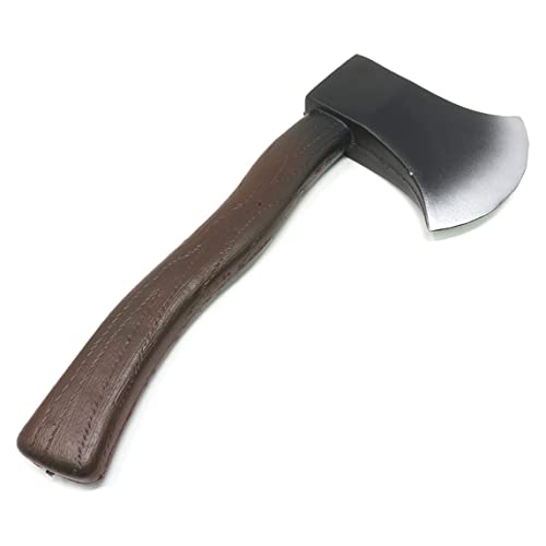 Halloween Battle Axes, Skeleteen Lumberjack Tugurume Prop Juguete - Madre Hatch Hatchet Axe para Fiesta - 1 Pieza