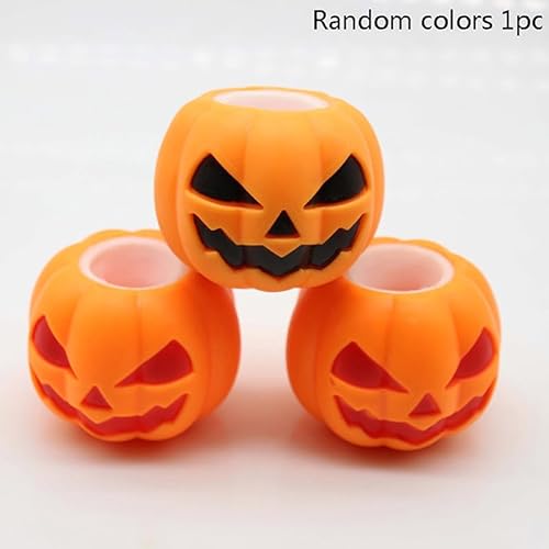 Halloween Divertido Juguete de Descompresión de Calabaza Vent Hamster Ghost Fun Squeeze Juguete de Descompresión Divertido Cabeza de Calabaza Pizca Squishy Vent Ball Toy Party Decoration Prop Kid Gift