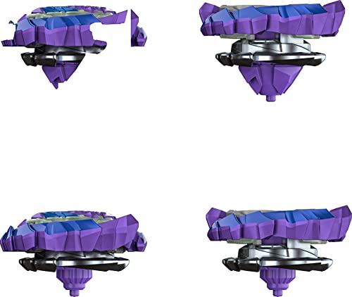 Hasbro Beyblade Burst QuadDrive, Pack de 2 peonzas de competición Wrath Fafnir F7 y Berserk Linwyrm L7