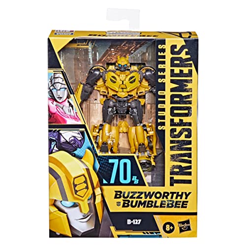 Hasbro- Figura B-127 Buzzwhorty Studio Series 70 Transformers 11cm Muñecos acción, Multicolor (133108)