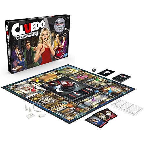 Hasbro Gaming Cluedo – Caza al configurador, juego en caja, versión 2020 en italiano