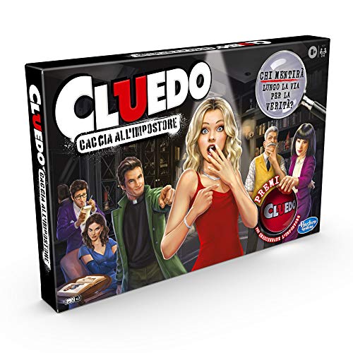 Hasbro Gaming Cluedo – Caza al configurador, juego en caja, versión 2020 en italiano