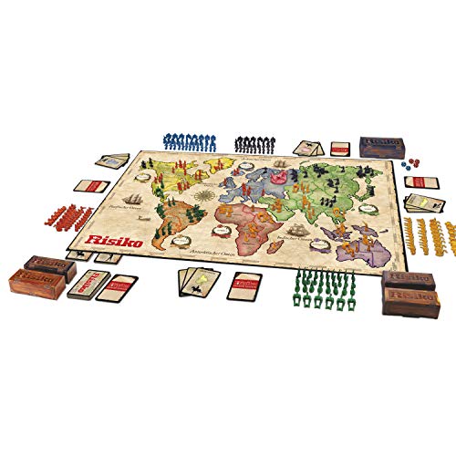 Hasbro Gaming Risk Dragon Edition, EL Juego de Estrategia con 5 Variantes de Juego: clásico, misiones, Duelo para 2 Jugadores, Riesgo de dragón o Riesgo Turbo, para 10 años Multicolor