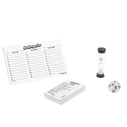 Hasbro Gaming- Scattergories Juego de Mesa (Versión Portuguesa), Multicolor (C1941190)