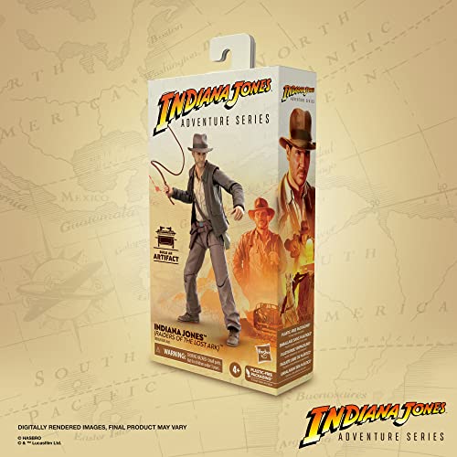 Hasbro Indiana Jones en Busca del Arca perdida - Juguete de la línea Adventure Series - Figuras de acción de 15 cm - a Partir de 4 años, F6060