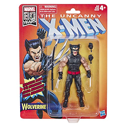 Hasbro Marvel Retro 6" Fan Figure 80 Years Collection - Wolverine Action Figure