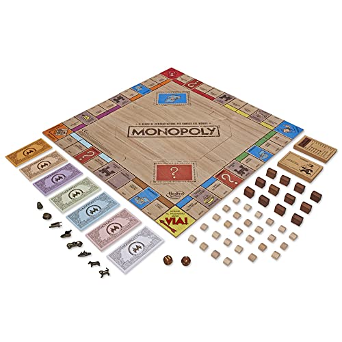 Hasbro Monopoly Rustic Series, Exclusivo en Amazon