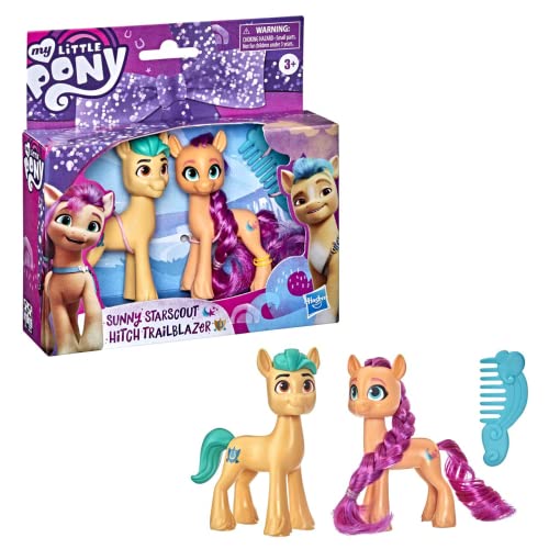 Hasbro- MY Little Pony Figuras Cabello Real, Multicolor (F37805L0)