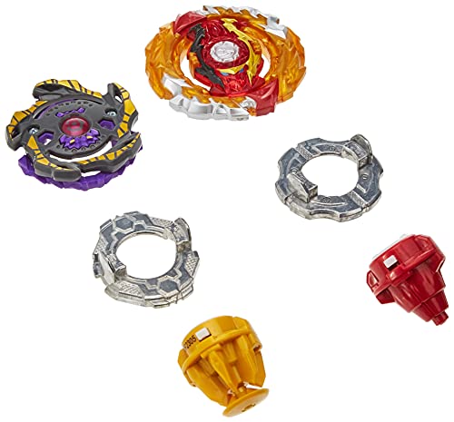 Hasbro Paquete Doble de giroscopio Beyblade Burst Surge Speedstorm, World Spryzen S6 y Betromoth B6 - Juguete de giroscopio de Batalla Multicolor 22 centímetros